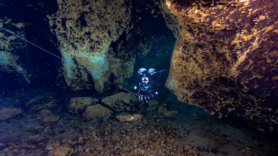 Mysterious Underwater Caves