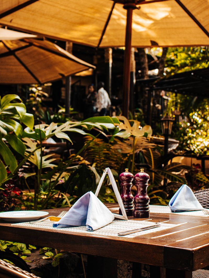 Family dinner at a kid-friendly Nairobi restaurant