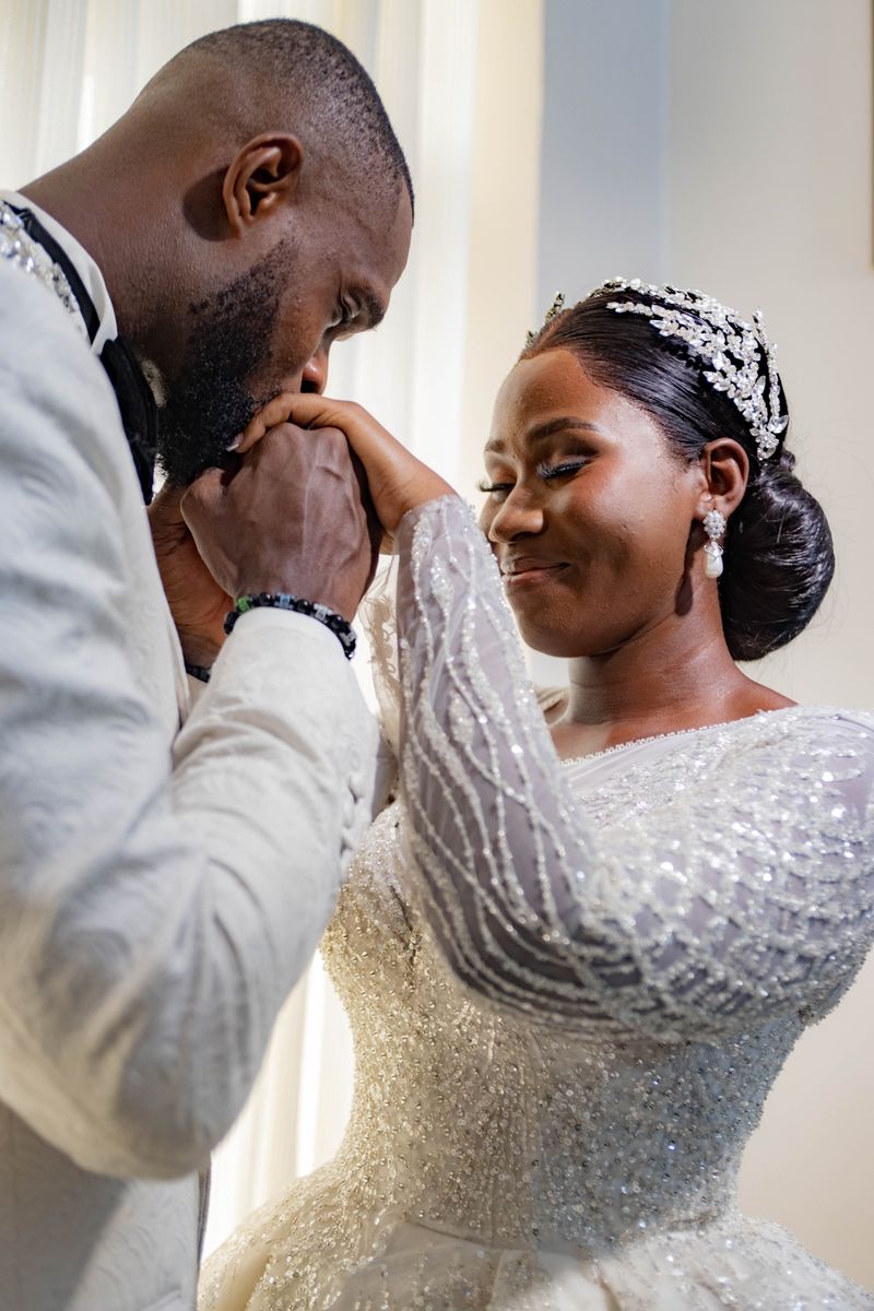 Photographie de mariage africain