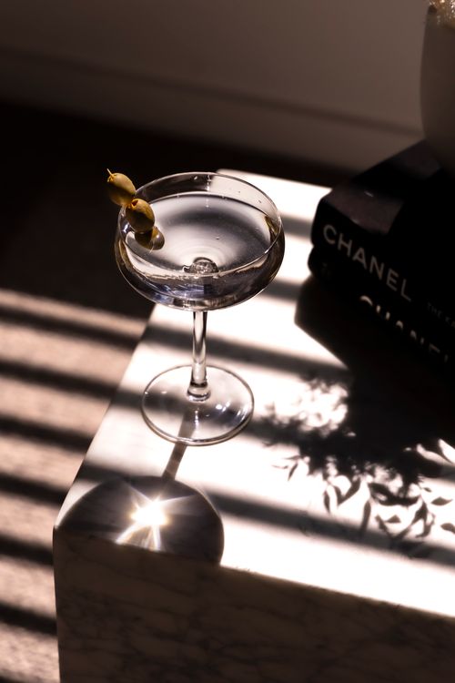Free Dirty Gin Martini Stock Photo