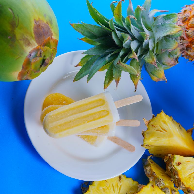 Pineapple Coconut Microwave Oatmeal