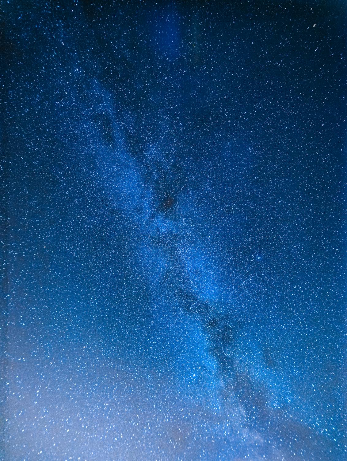 Blue Milky Way Photo · Free Stock Photo