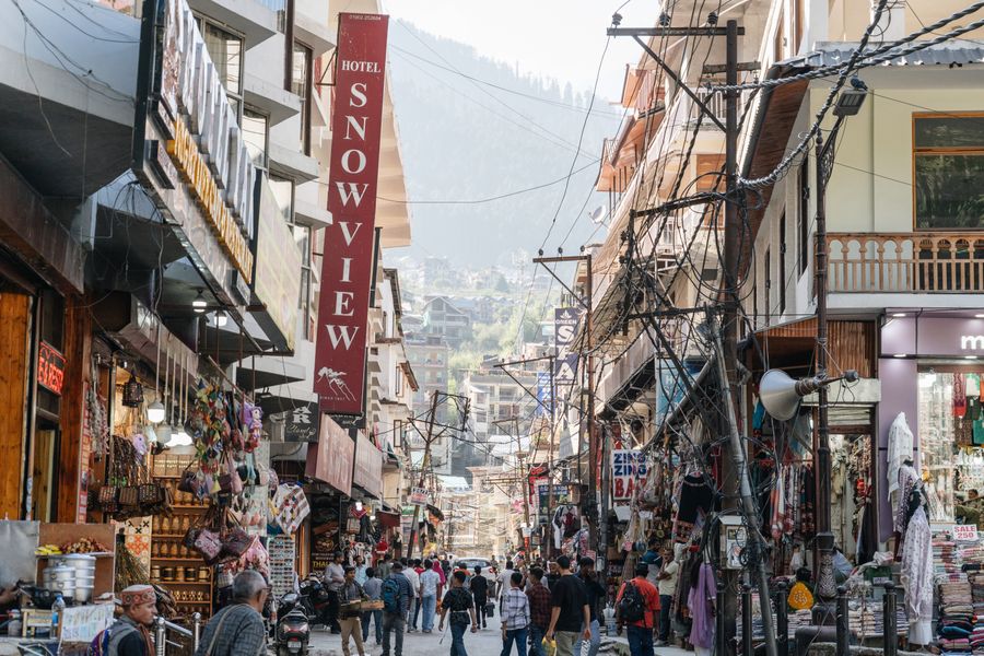Old Manali Cafe Strip photo 4