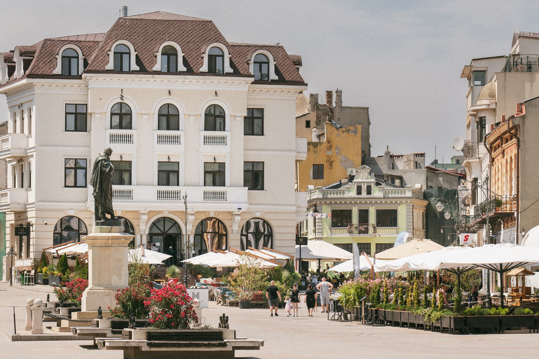 Bacau cityscape