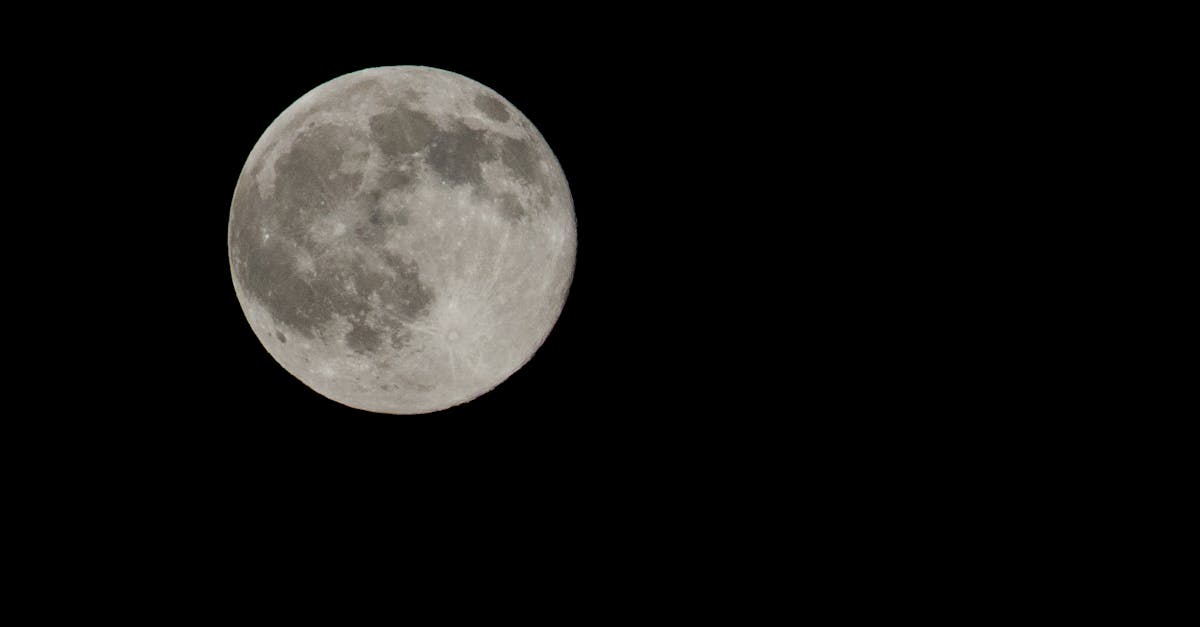 Free stock photo of full moon, late night, moon