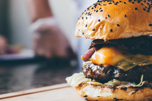 Fotobanka s bezplatnými fotkami na tému burger, cheeseburger, chutný