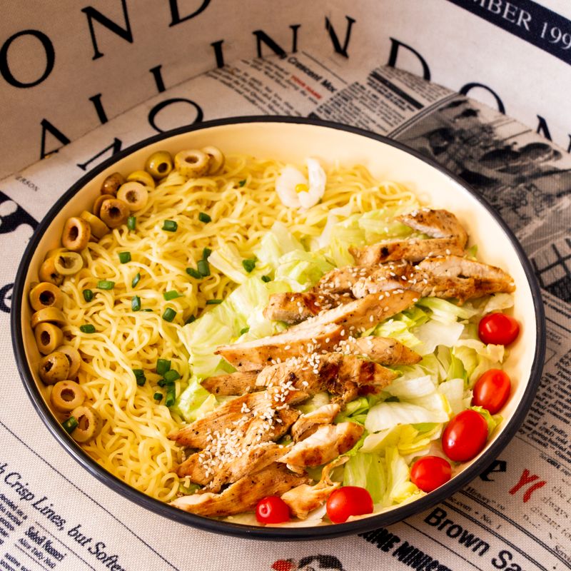 Cold Sesame Noodle Salad