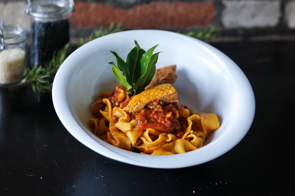 Free stock photo of fresh pasta, italian dish, pasta