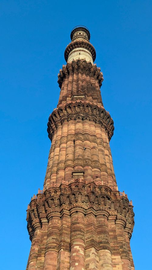 Free qutub minar Delhi Stock Photo