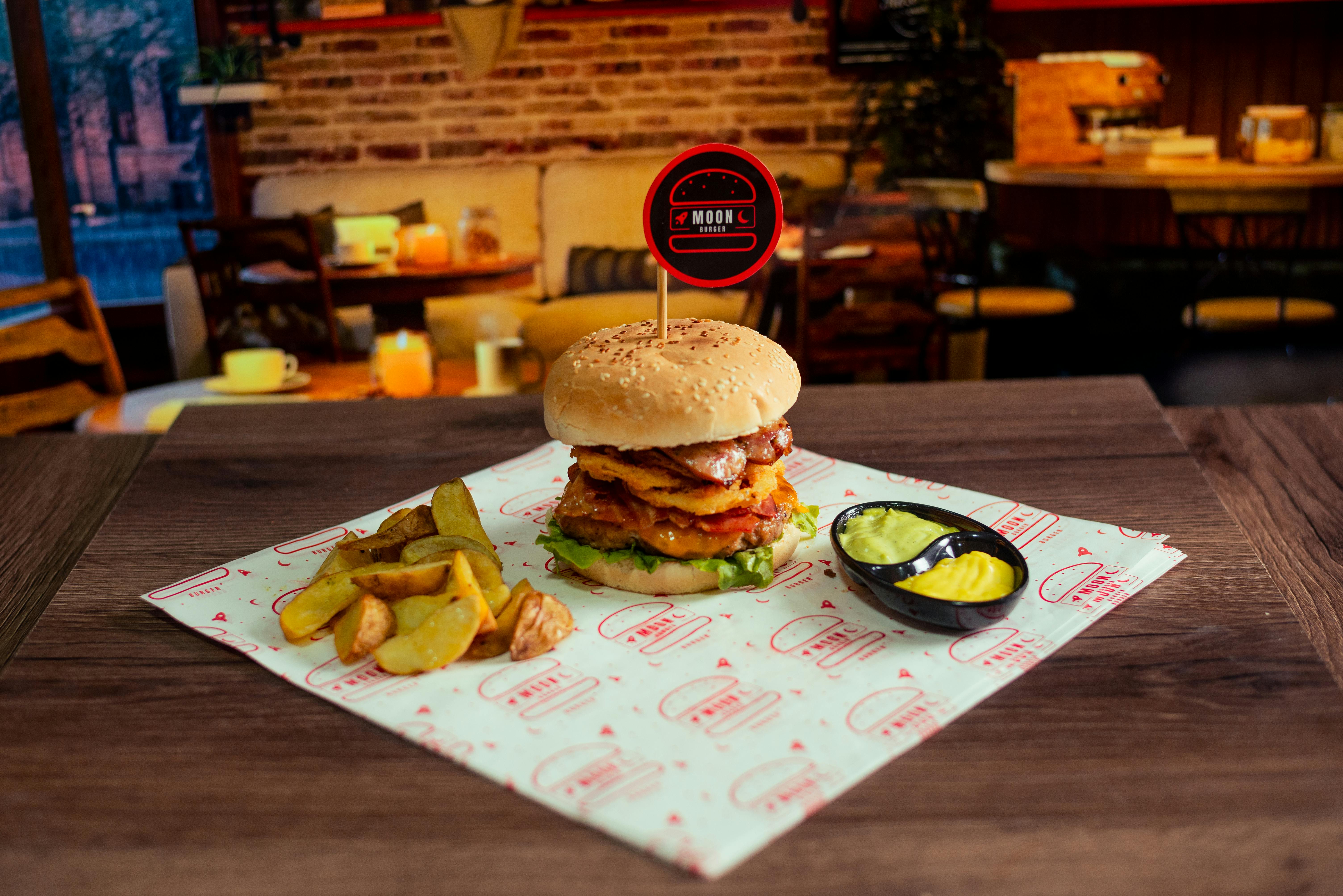 Stylish bar and lounge area at Anthony's Coal Fired Pizza