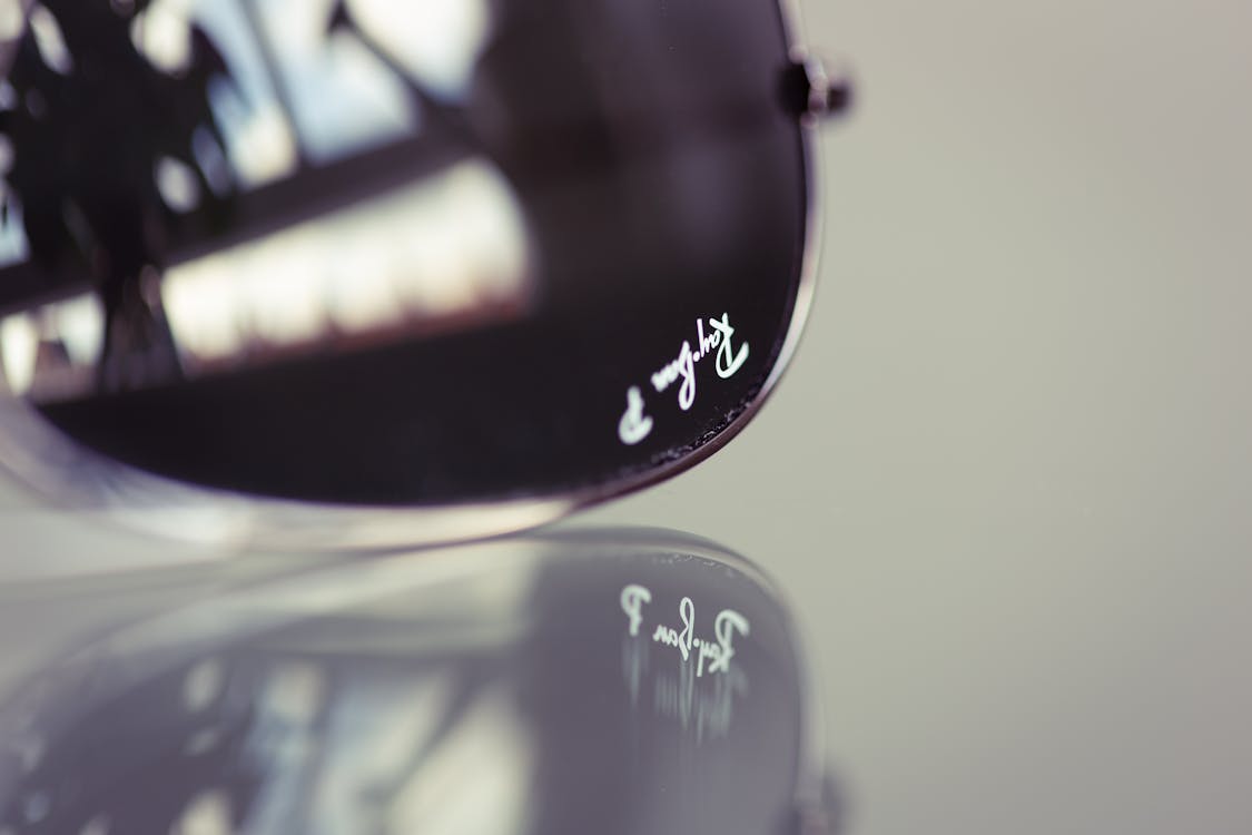 Close-Up Photo of Black Framed Sunglasses