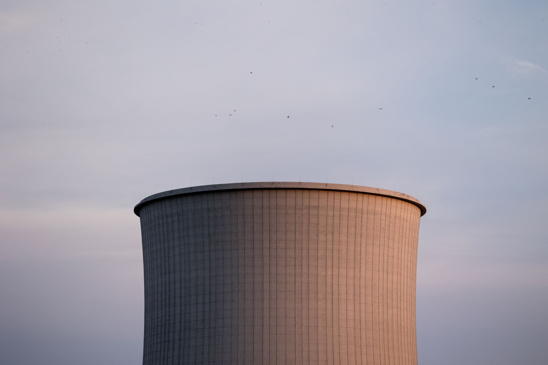 Cooling Tower at Blue Hour