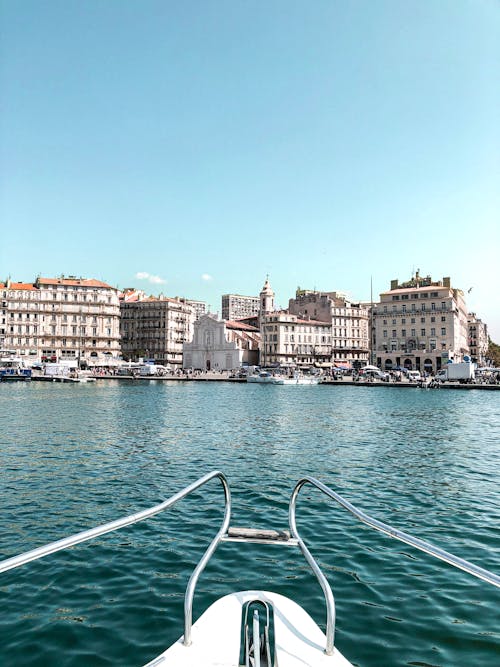 White Boat on Sea