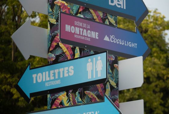 Wayfinding and directional signage