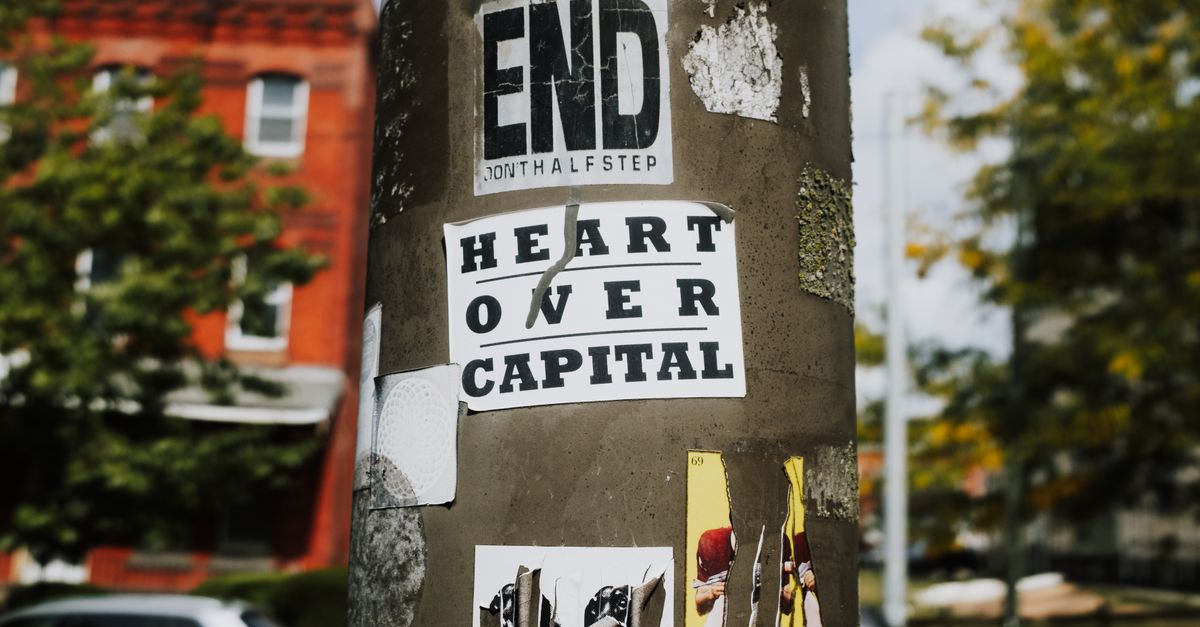 Message Examples Even Pole Urban Message on Utility Pole in Philadelphia · Free Stock Photo
