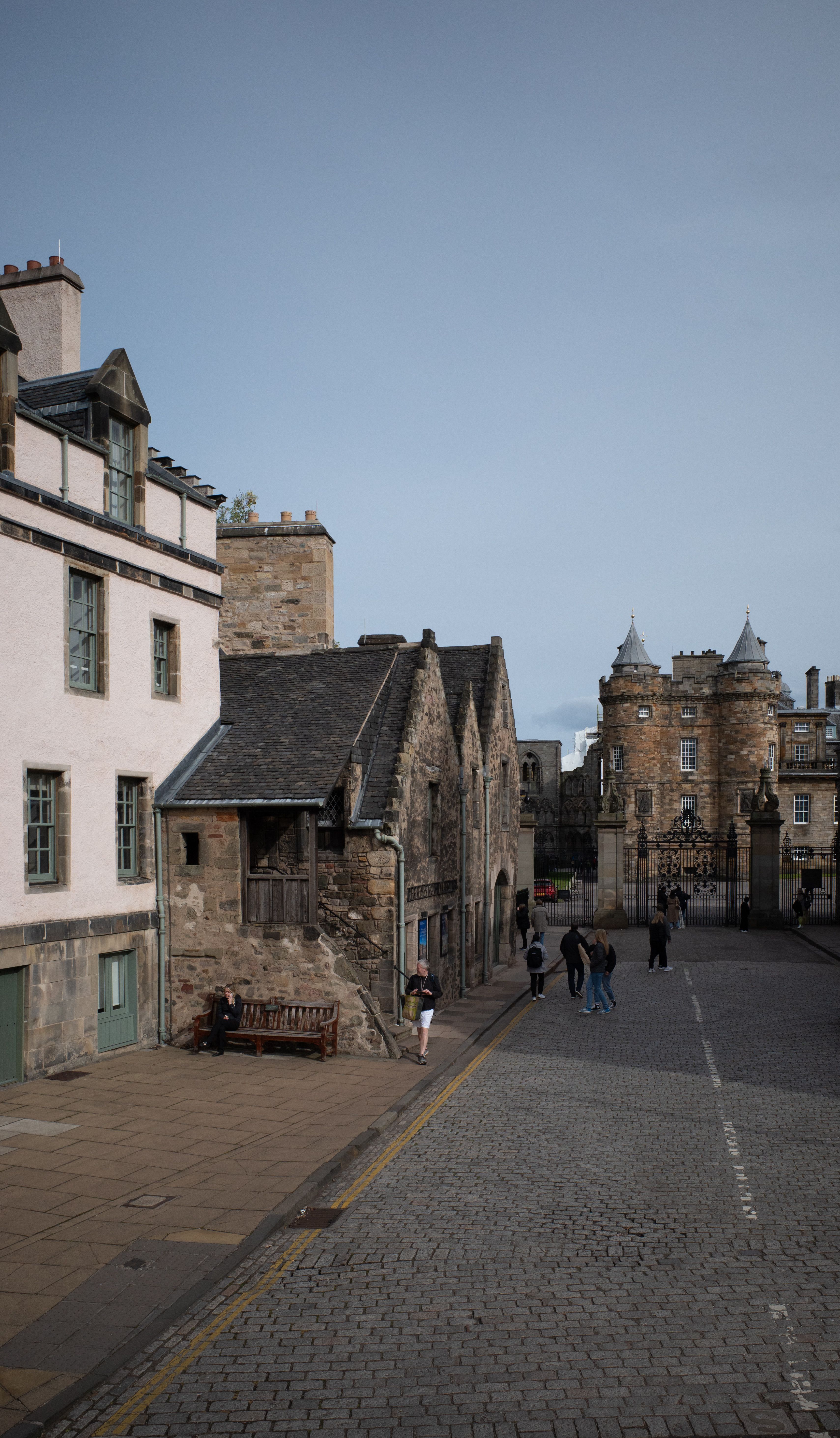 Historic European Street with Medieval Architecture · Free Stock Photo