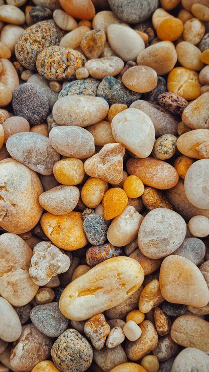 Photo For Rpebbles Colorful Pebbles for Natural Abstract Background · Free Stock Photo