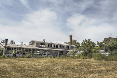 Immagine gratuita di edificio, fabbrica, fatiscente