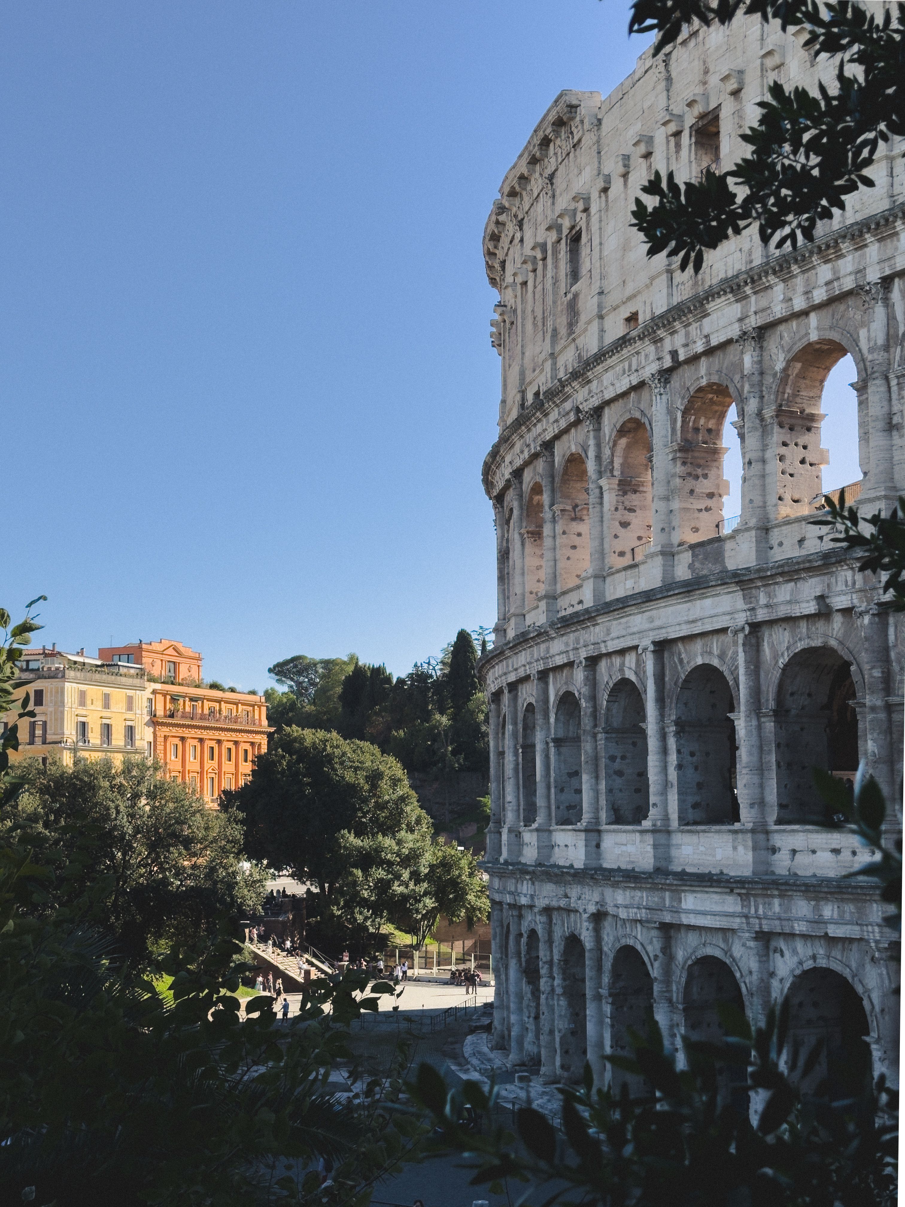 Scenic View of the Colosseum in Rome, Italy · Free Stock Photo