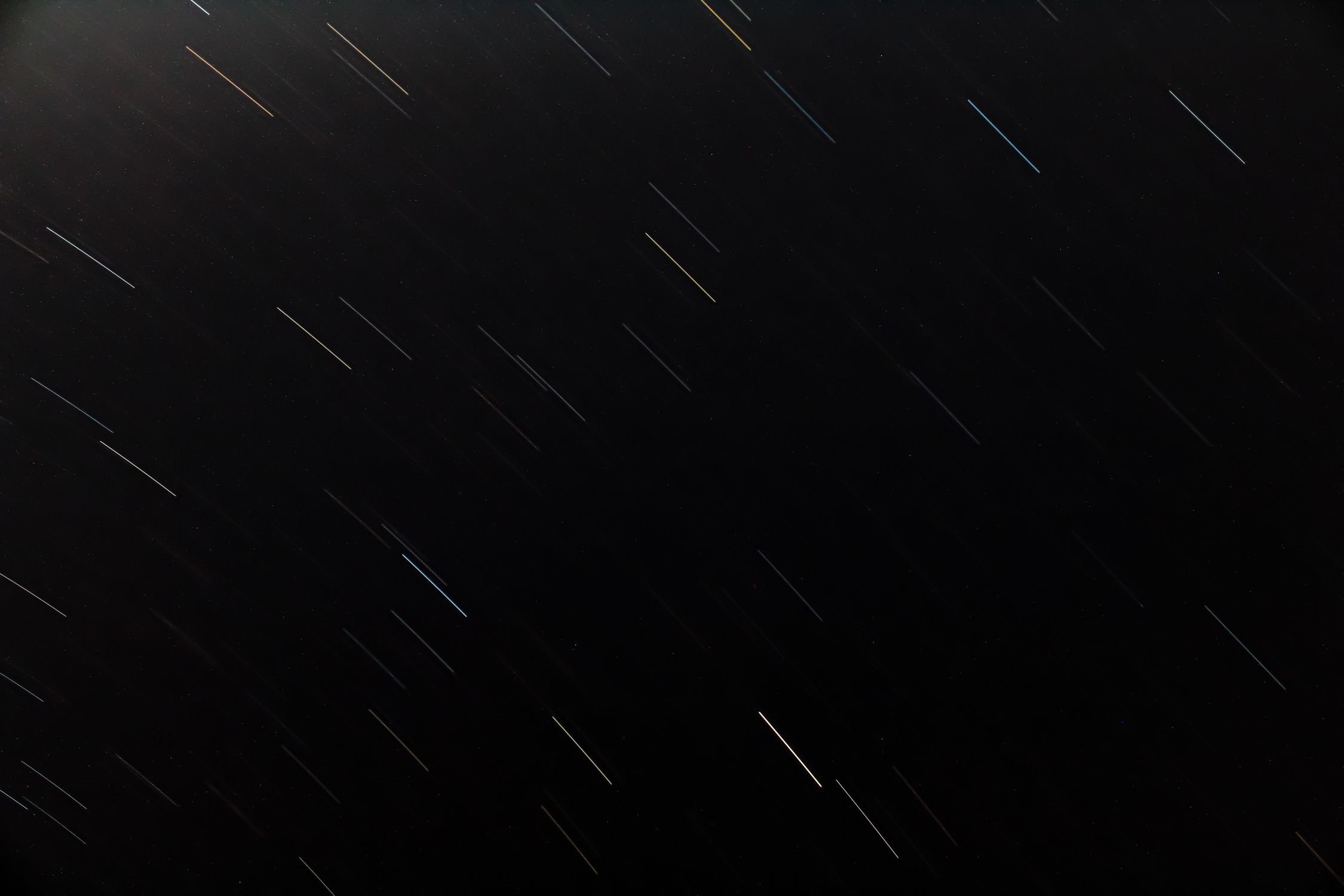 Star Trails in the Night Sky Captured · Free Stock Photo