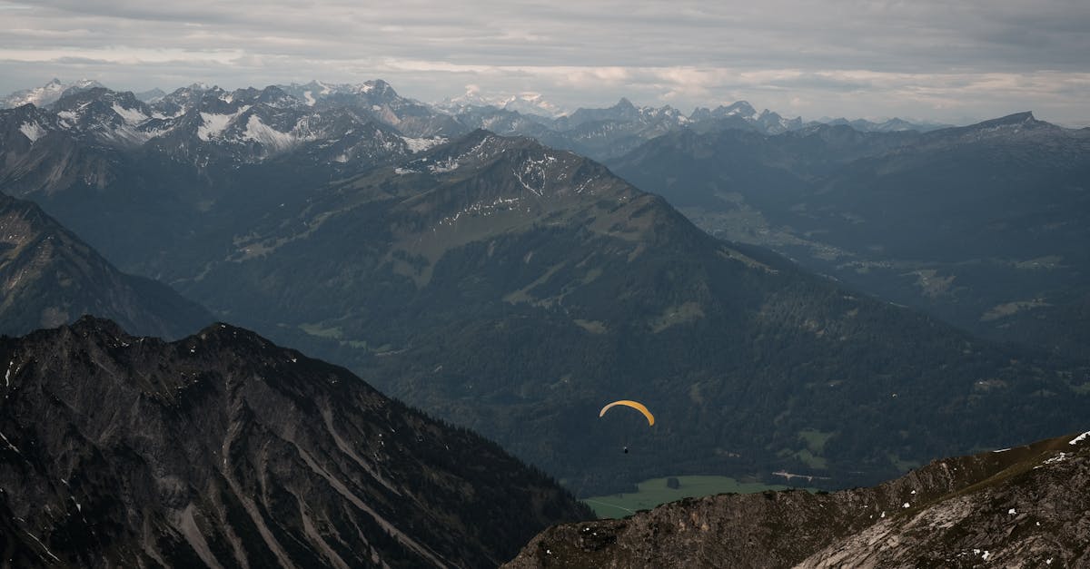 Les erreurs courantes à éviter lors d'un vol en parapente