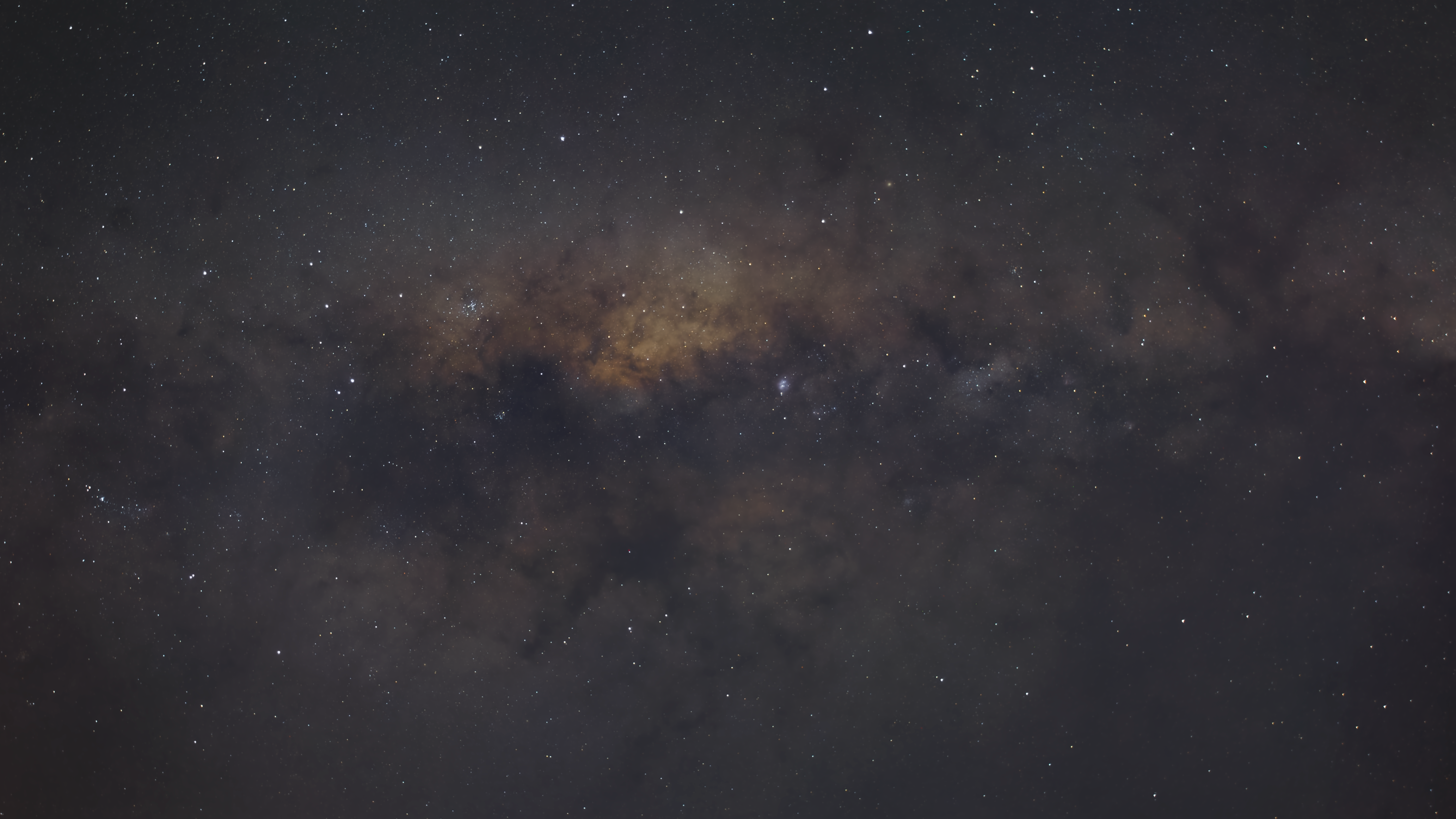 Stunning Starry Night Sky with Milky Way Galaxy · Free Stock Photo