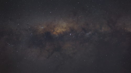 Free Breathtaking view of the Milky Way galaxy in a starry night sky captured in São Pedro de Alcântara, Brazil. Stock Photo