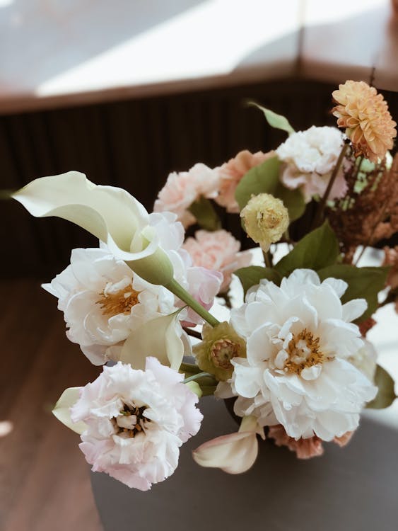 Close-Up Photo Of Flowers