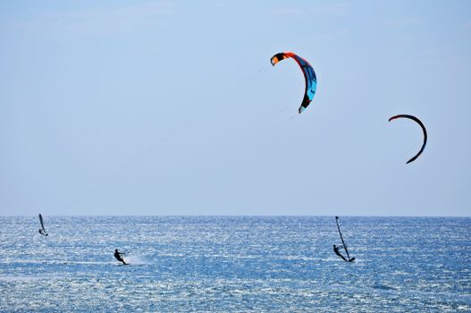 Prasonisi kite-surf beach day — Rhodes