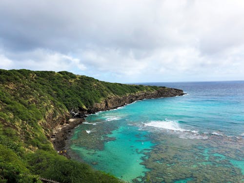 Fotobanka s bezplatnými fotkami na tému Havaj, hora, modrá voda