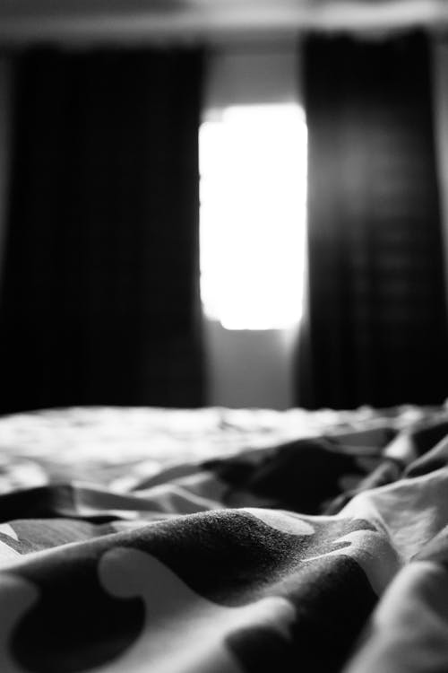 Free stock photo of bed, bed sheets, lights