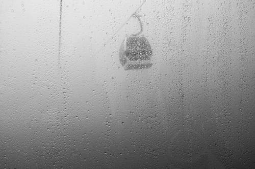 Free stock photo of cableway, mist, rain