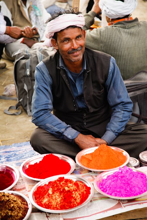 Free stock photo of bright colours, hindu, india