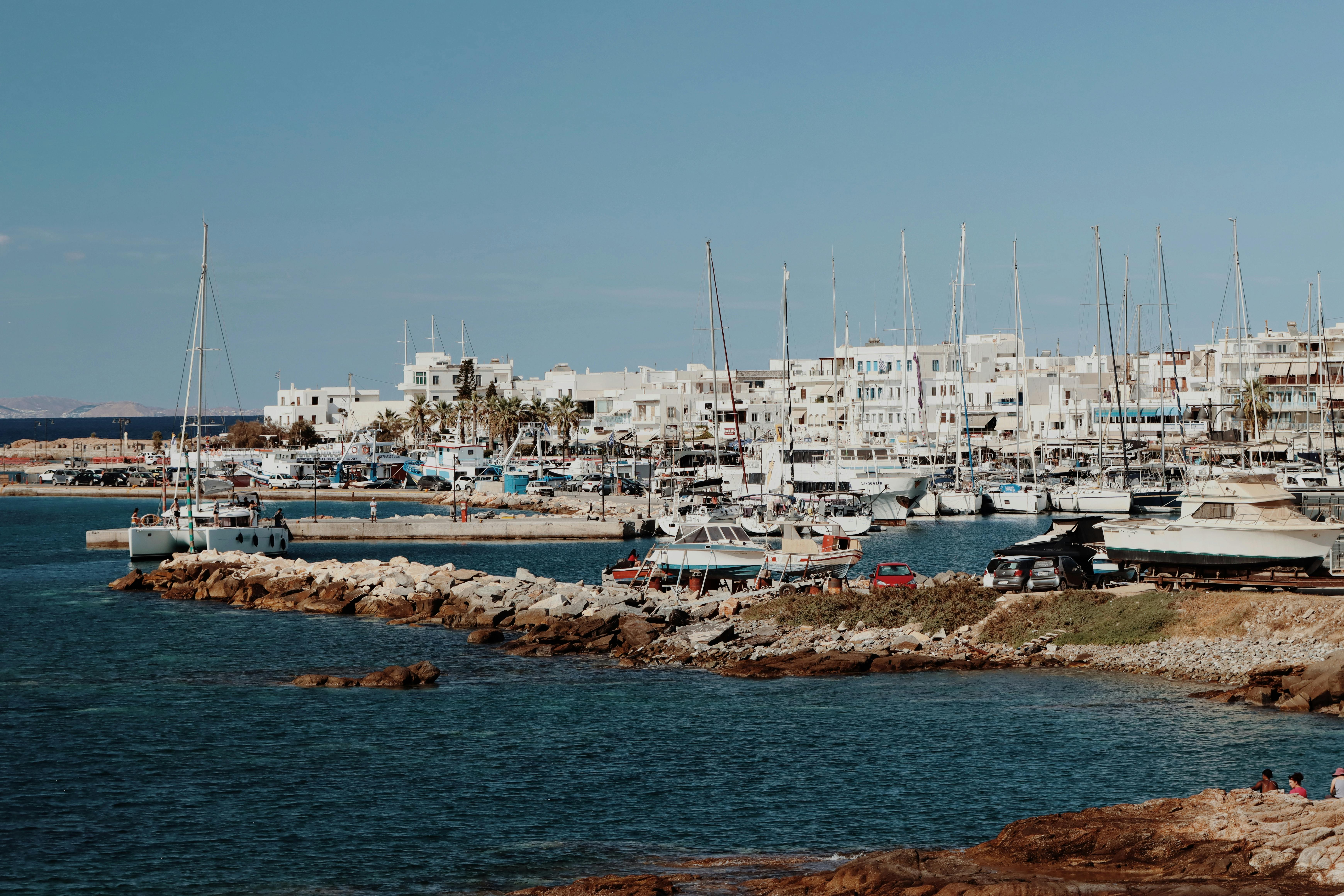 coastal charm at naxos marina greece