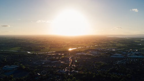 Kostenlos Sonnenuntergang Landschaft Stock-Foto
