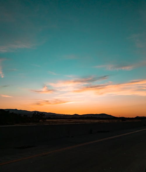 Free stock photo of long exposure, sunset sky