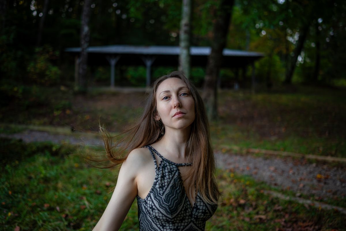 Woman in Forest during Autumn Day · Free Stock Photo