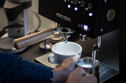 Free Black Coffee Machine Stock Photo