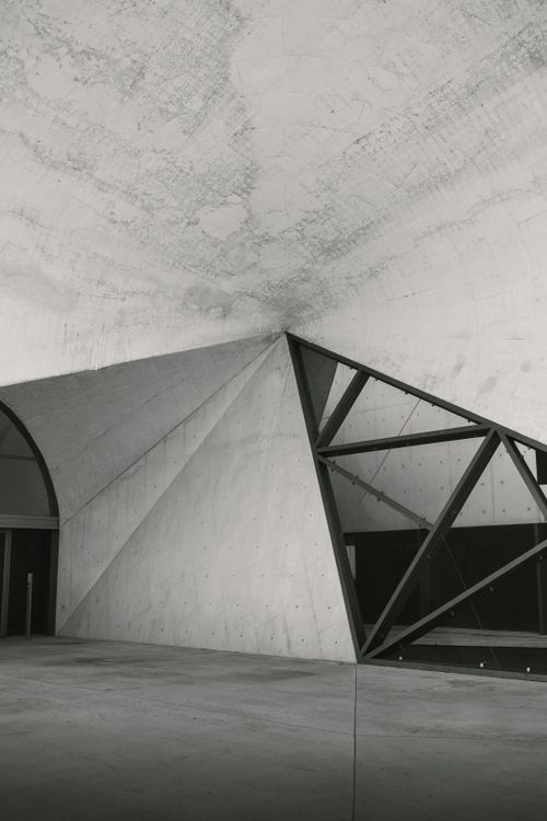 Modern Architectural Concrete Design with Geometric Elements · Free ...