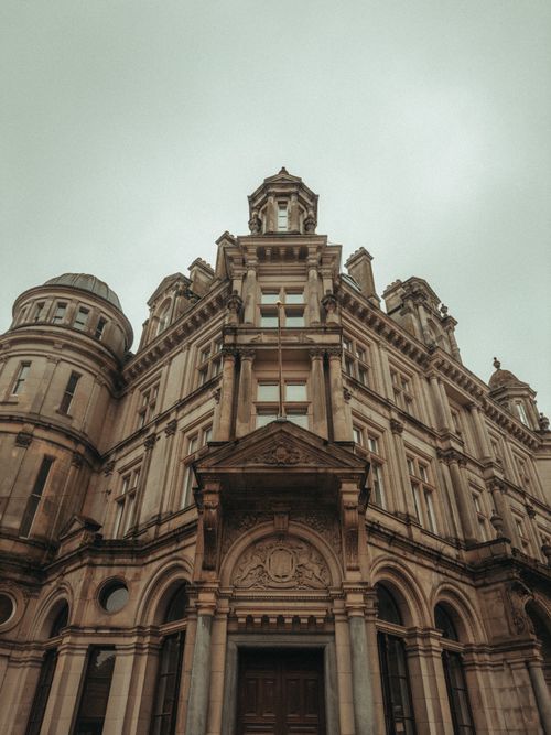 Free Stunning view of a historic Neo-Renaissance building capturing architectural details. Stock Photo