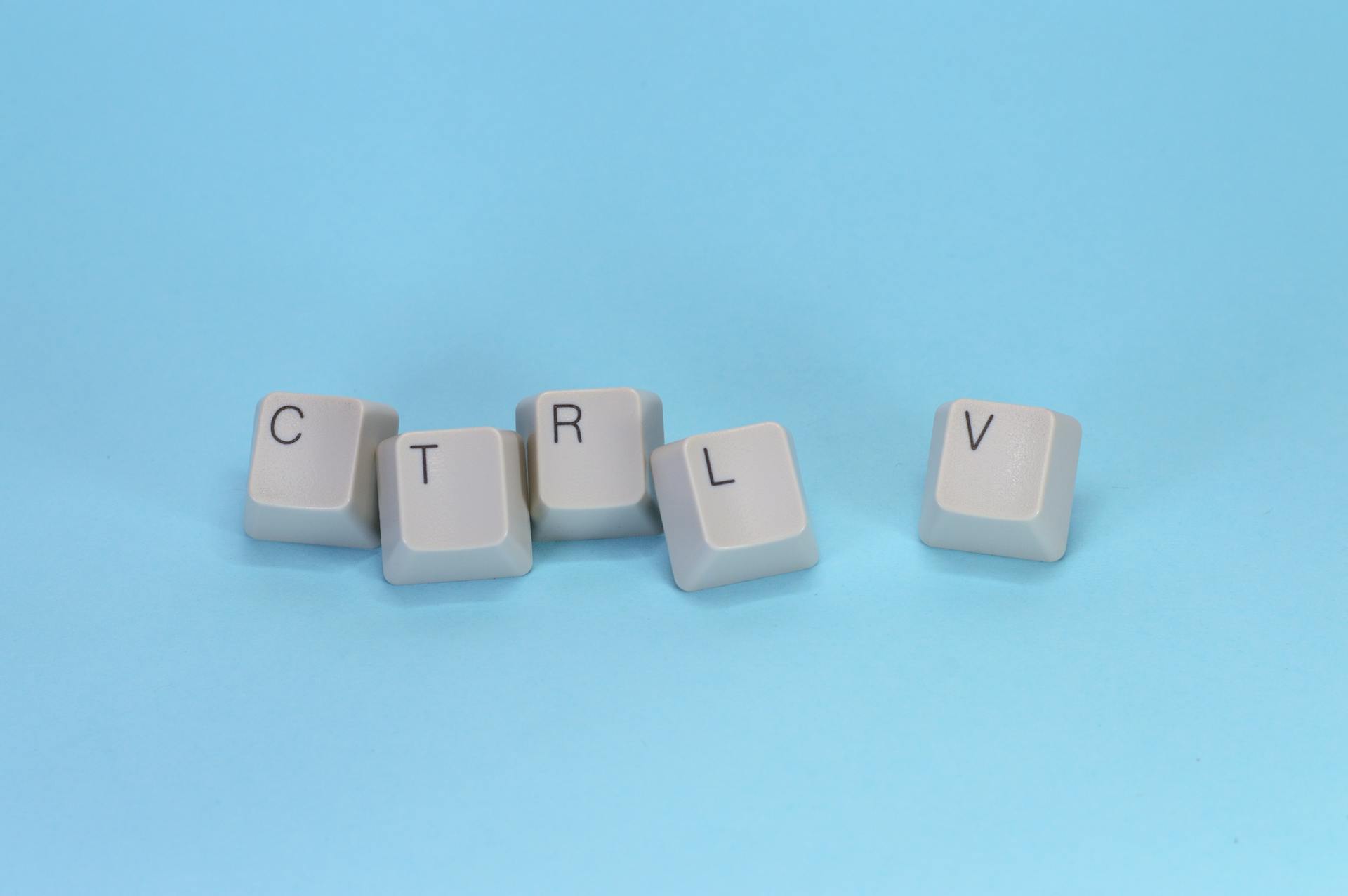 Close-Up Shot of Keyboard Buttons