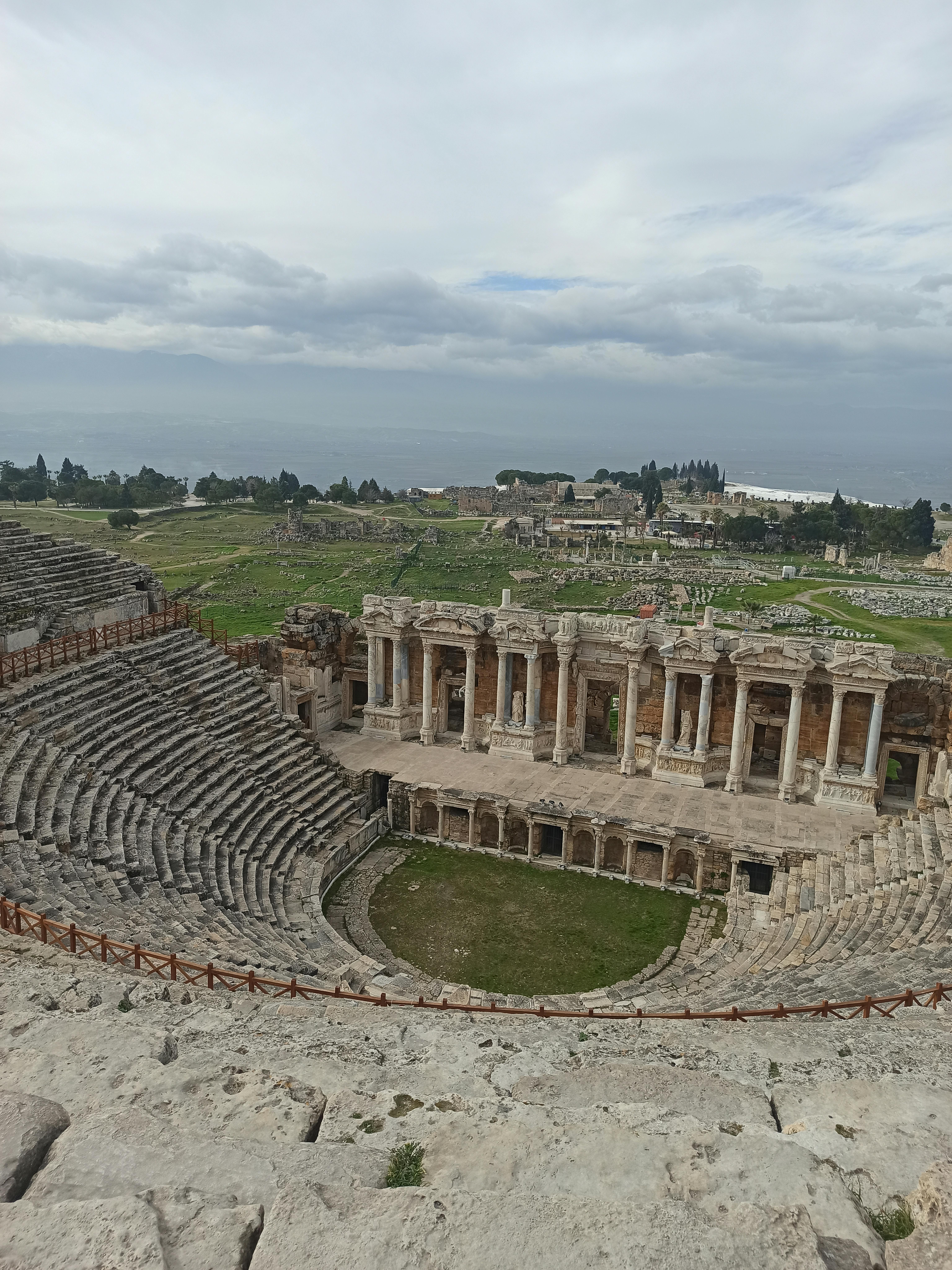 Kostenlos Antikes Römisches Theater In Den Ruinen Von Hierapolis Stock-Foto