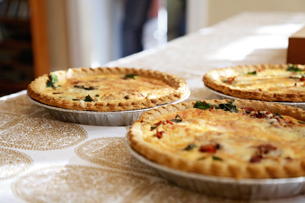 Bacon and Kale Quiche