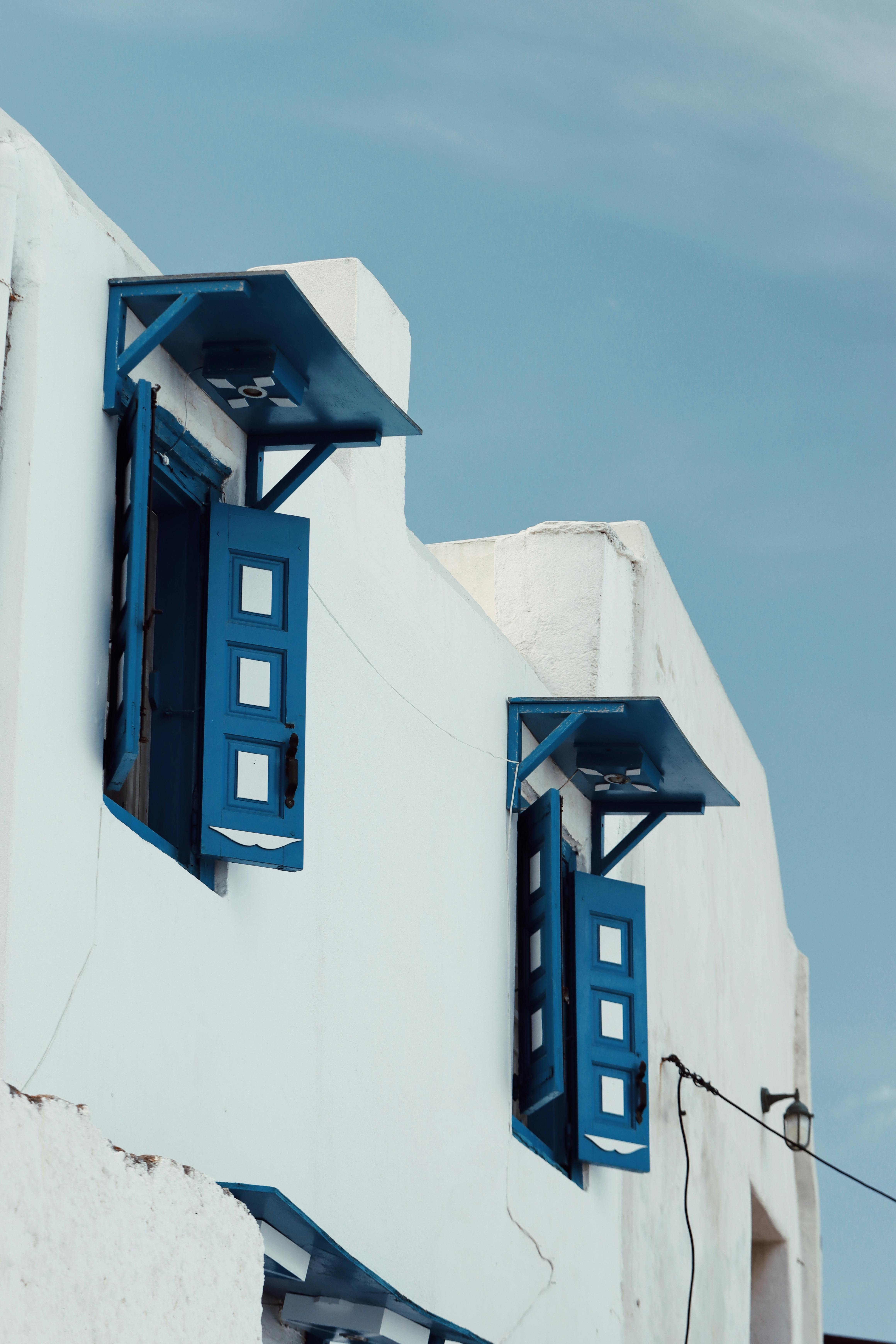 charming greek island architecture in naxos