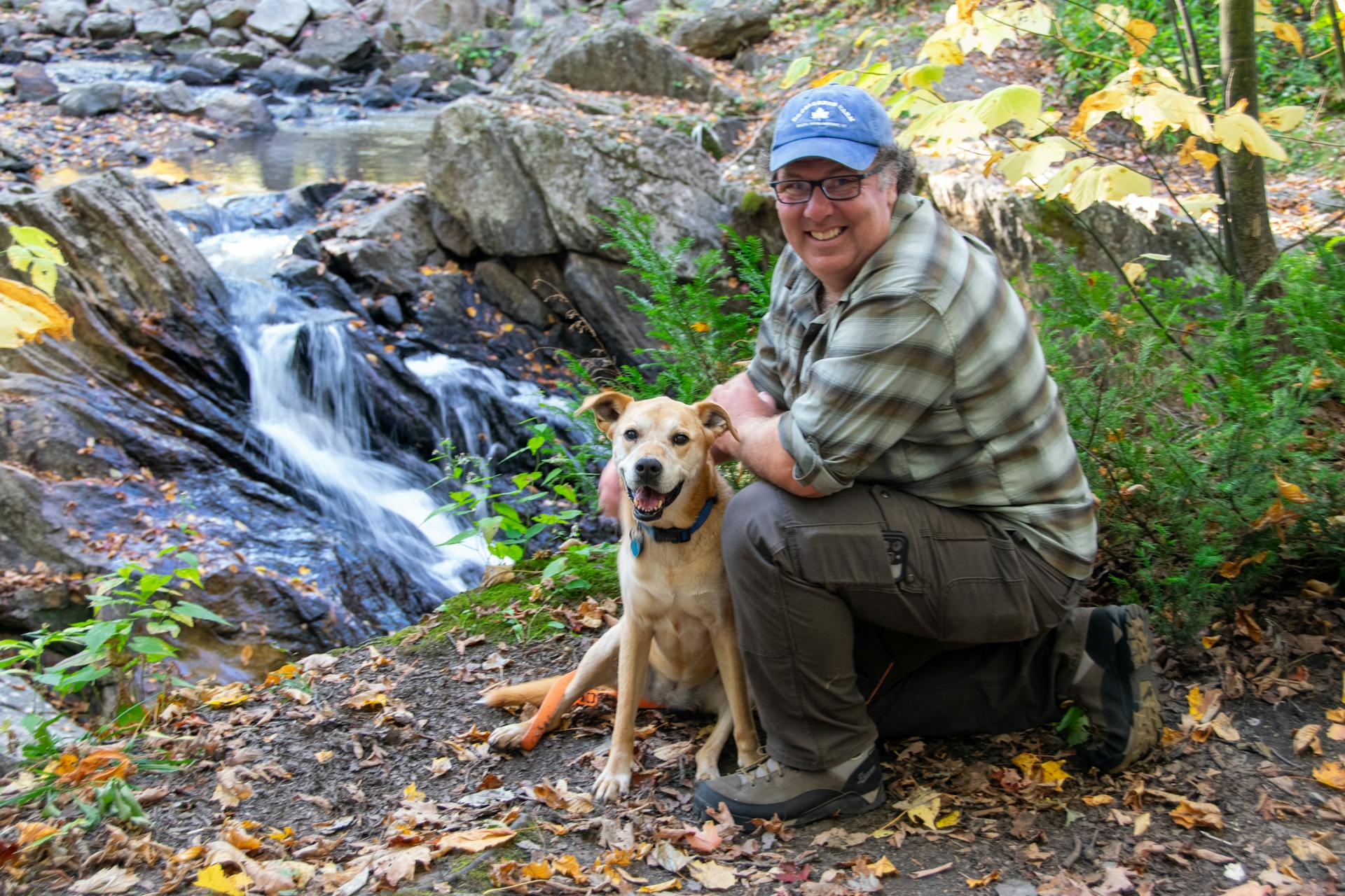 Ben and Maggie along the Appalachian Trail