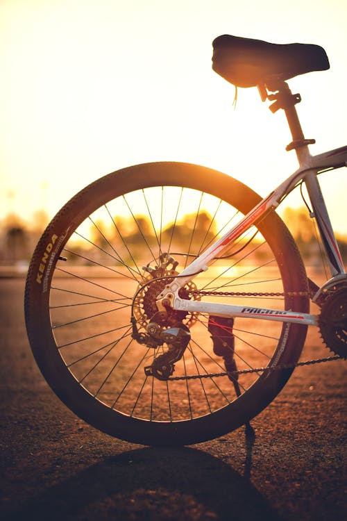 Základová fotografie zdarma na téma biker, bílá, brzda