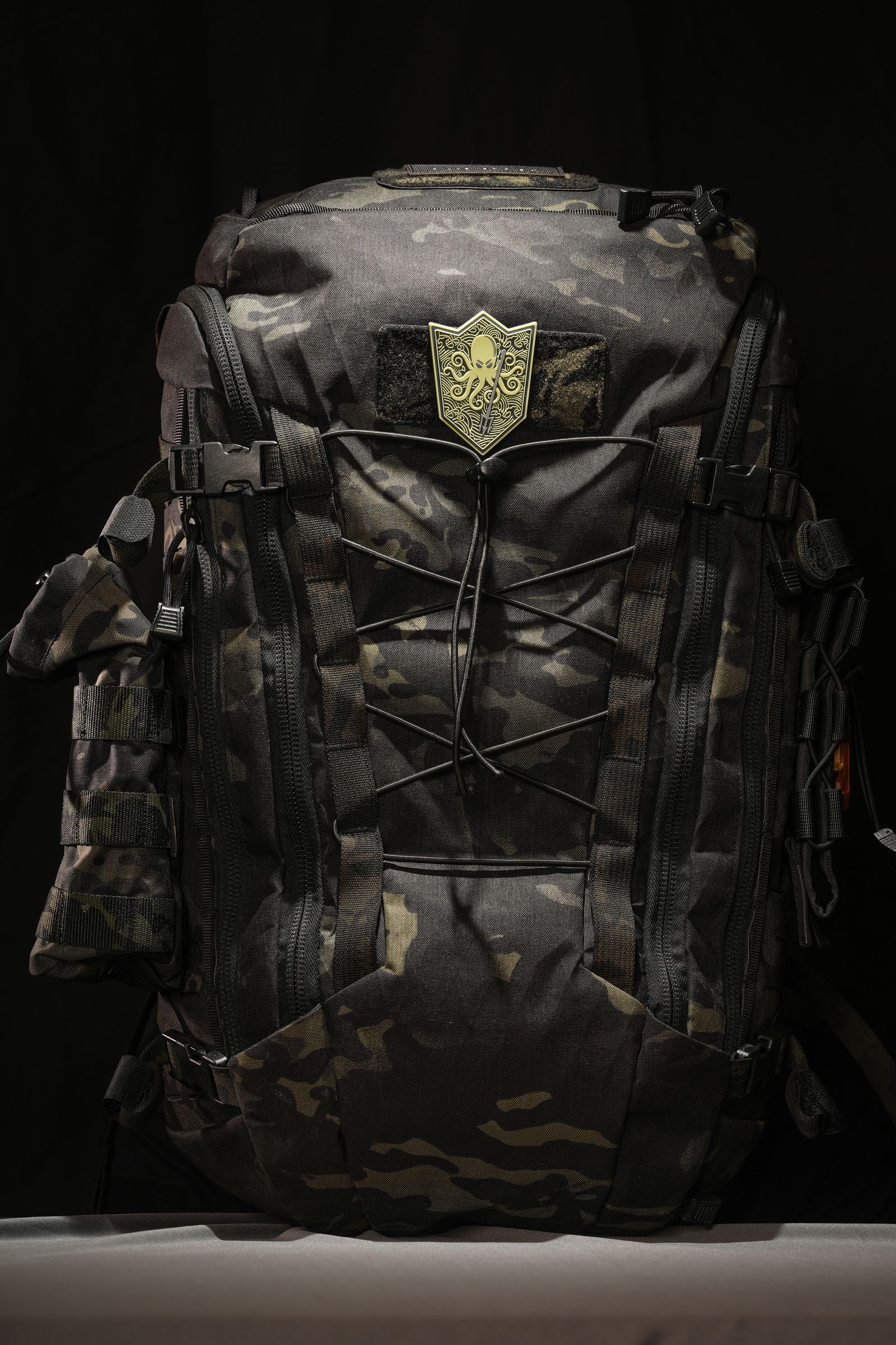 Rugged tactical backpack