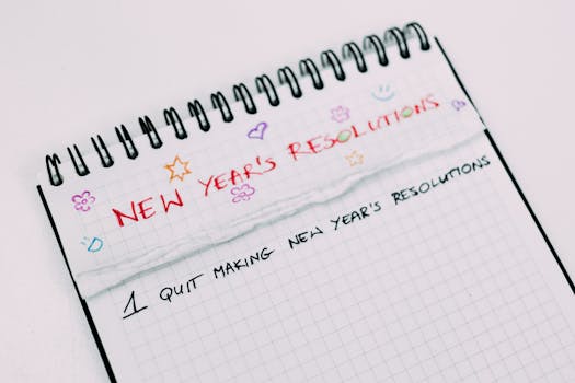 New Year's Resolutions