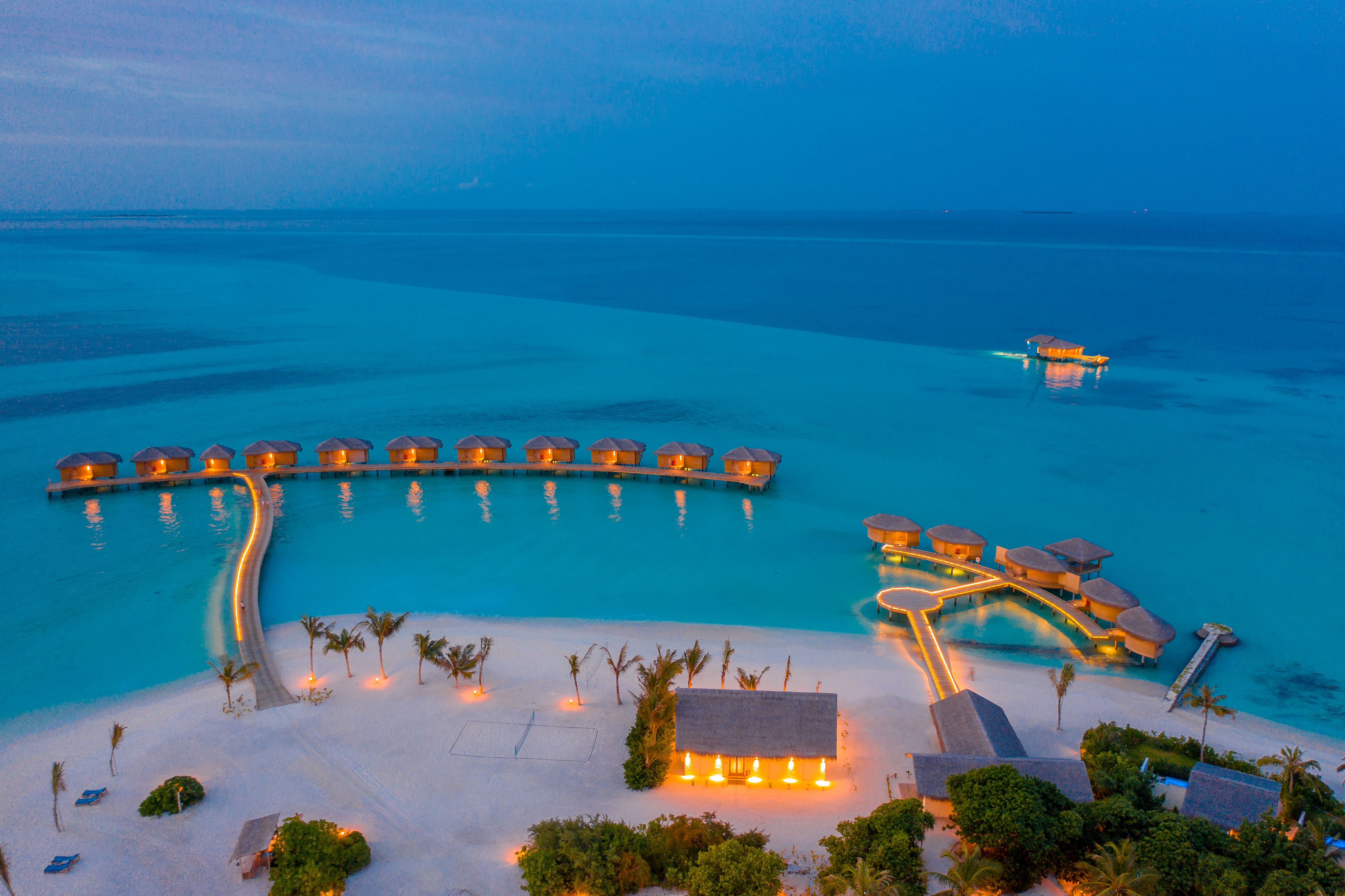 Maldives luxury resort
