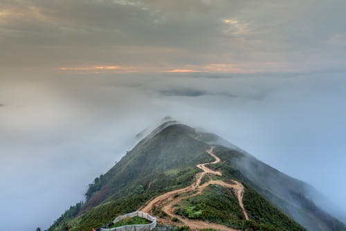 Free Photo Of Mountain Peak During Daytime Stock Photo